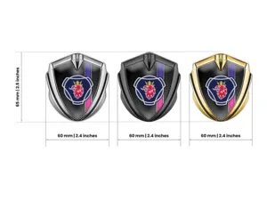 Scania Metal Domed Emblem High-End Design Drift Look